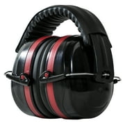 Hyper Tough Noise-Reducing NRR 26dB Padded Folding Compact Earmuffs, Meets ANSI S3.19-1974