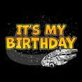 thumbnail image 2 of Women's Star Wars Millennium Falcon It's My Birthday  Graphic T-Shirt, 2 of 4
