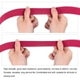 thumbnail image 3 of Uxcell Twill Elastic Band Double Side 1 Roll Flat Elastic Ribbon Cord for Sewing Waistband Rose Red 1 Inch x 2 Yard, 3 of 6