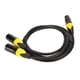 thumbnail image 1 of Cable Divisor XLR, Cable XLR Hembra A Doble XLR Macho De 3,3 Pies Silencioso Para Amplificador Para Micrófono, 1 of 7
