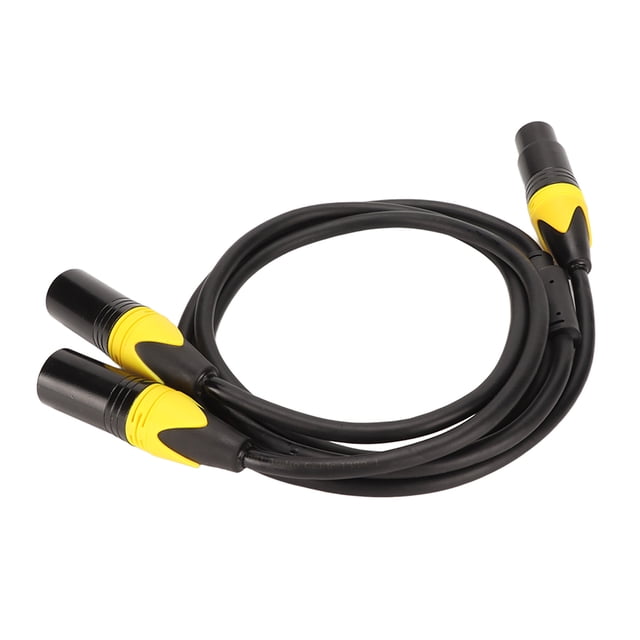 Cable Divisor XLR ANGGREK Hembra a Doble Macho 3.3 Pies