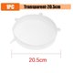 thumbnail image 1 of Tapa de silicona elástica para alimentos, reutilizable, hermética, para cuencos, platos, frutas y alimentos, a prueba de polvo, 1 unidad de 20,5 cm, 1 of 6