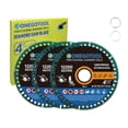 thumbnail image 1 of Discos de corte ONEGOTOOL de 4 1/2 pulgadas para amoladora angular (3 piezas), 1 of 5