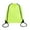 Fluorescent green, variant on Drawstring Bag, Unisex Swimming Shoulder Bag Large Sports Backpack, Drawstring Backpack, Waterproof Gym Sacks for School