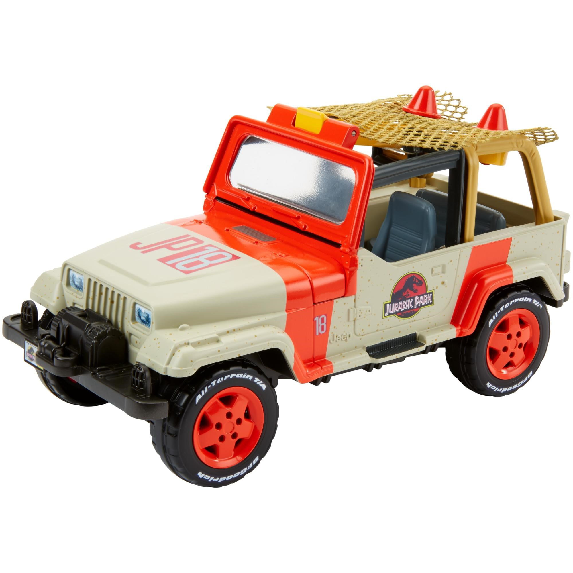 Matchbox Jurassic World Jeep Wrangler + Rescue Net 