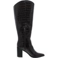 thumbnail image 2 of Franco Sarto Women's Ticada Knee High Boot Brown Croc Print Wide Calf 8M, 2 of 3
