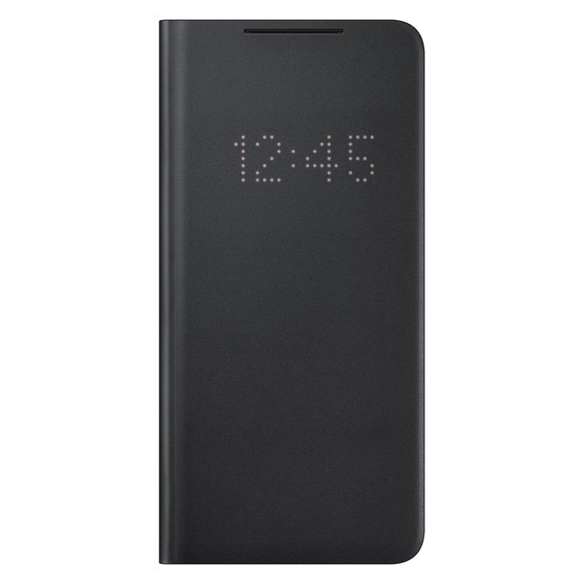 Funda para teléfono Samsung Galaxy S21+ 5G LED View Black Original