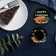 thumbnail image 6 of FMSHPON Happy Camper Set of 8 Round Coaster for Drinks, Absorbent Ceramic Stone Coasters Cup Mat with Cork Base for Home Kitchen Room Coffee Table Bar Decor, 6 of 6