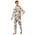 thumbnail image 2 of 2026 Matching Family Halloween Pajamas Set, Fall Sleepwear, Ghost & Pumpkin Printed Holiday Sleepwear, Soft Loungewear PJs Outfit, 2 of 5