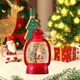 thumbnail image 3 of Christmas Lanterns Decorative Indoor,Christmas Decorations for Home,Lighted Christmas Decor,Clear LED Lights Hanging Lantern Christmas Tree Battery Pendant Novel Props Light for Xmas Party Home Decor, 3 of 7