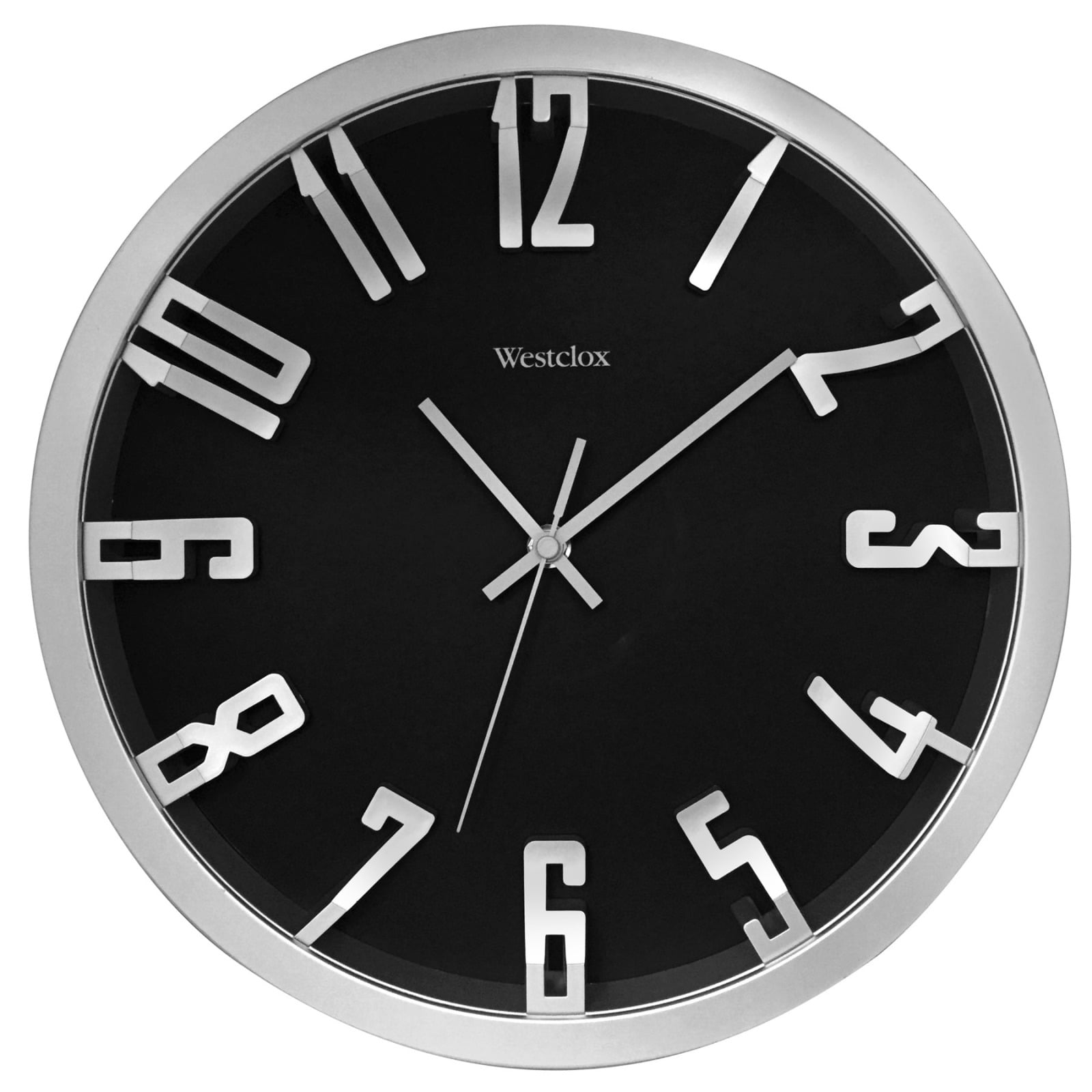 高級感 【限定特価】Bulova Silver送料無料 1, of Pack Clock, Wall Winston C4844 掛け時計