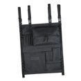 thumbnail image 3 of Vajilla al aire libre Bolsa de almacenamiento Tela Oxford Equipo de camping Cubiertos Bolsa Impermeable Portátil Colgando BBQ Palillos Tenedor Negro shamjiam almacenamiento de vajilla de picnic, 3 of 9
