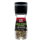 McCormick Garlic Pepper Seasoning Grinder, 1.23 oz Mixed Spices & Seasonings