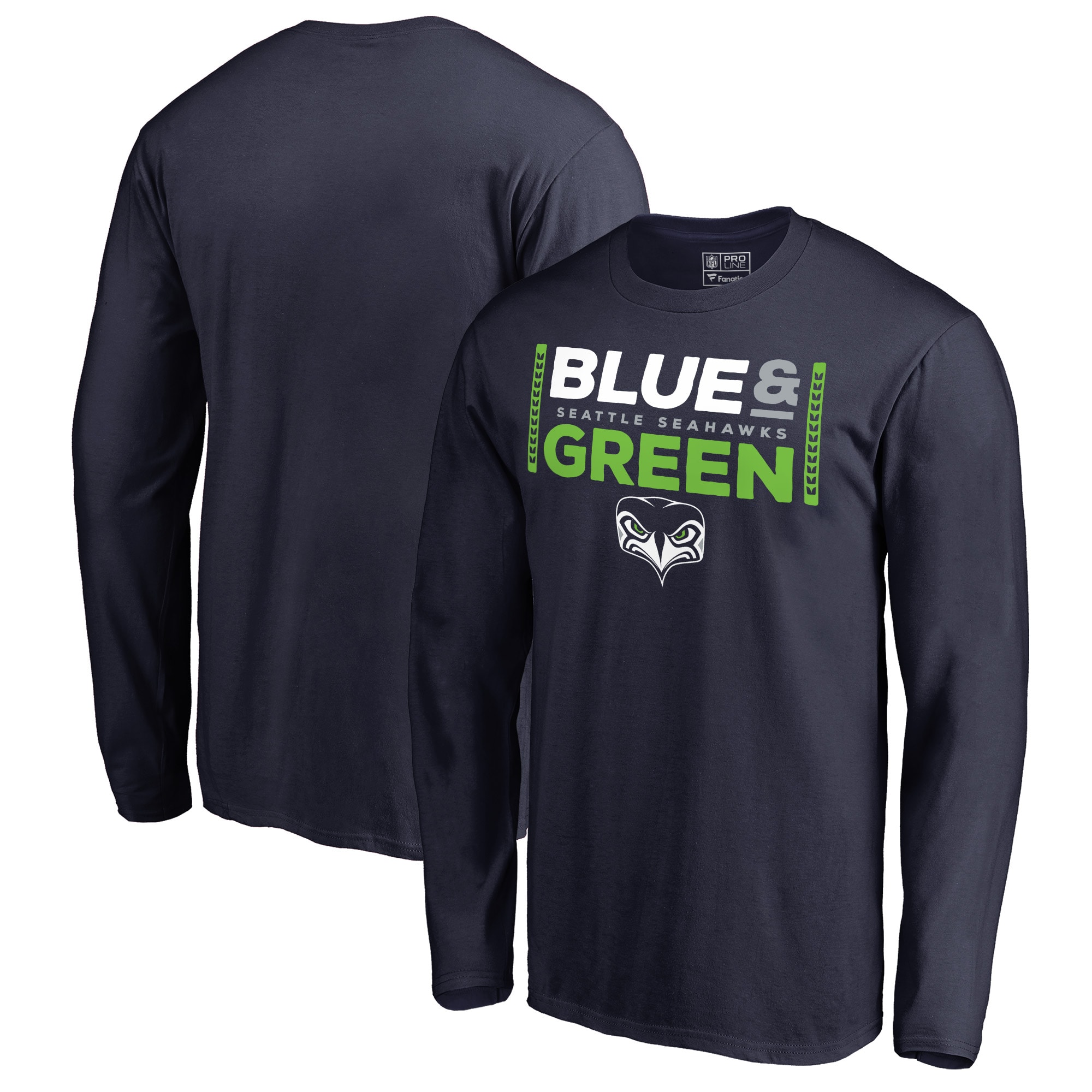seattle seahawks men's long sleeve