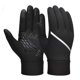thumbnail image 1 of Guantes deportivos de invierno cálidos para correr, esquí, exteriores, ciclismo, térmicos, negros, para hombre y mujer, 1 of 5