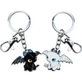 thumbnail image 1 of uds llaveros llavero pareja llavero amantes llavero dragón blanco y negro llavero bolso encanto Decoración JFHHH pequeña, 1 of 5