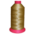 thumbnail image 2 of UV Resistant Bonded Polyester Sewing Thread for Upholstery, Outdoor, Marine 8 oz (Tex 90, Gold), 2 of 2