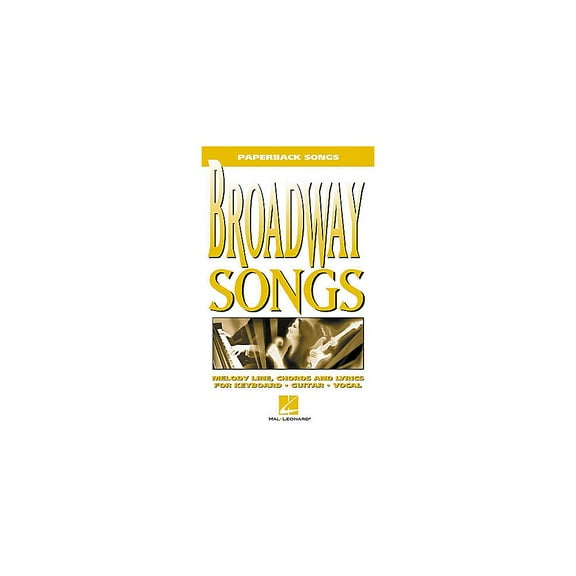 Hal Leonard Broadway Songs Book