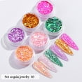 thumbnail image 1 of FcBaudy Nail Powder Nail Art Sequins Nails Gold And Glitter Heart-shaped Patch Set Nail lacquer, 1 of 2