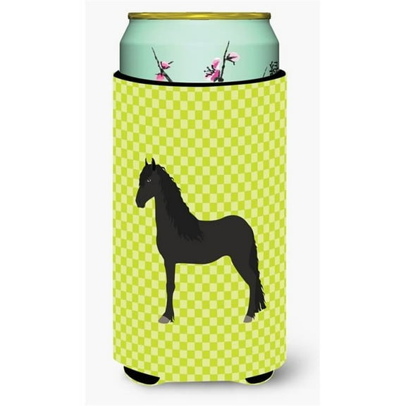 Carolines Treasures BB7741TBC Friesian Horse Green Tall Boy Beverage Insulator Hugger