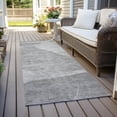 thumbnail image 6 of Addison Rugs Chantille Indoor/Outdoor Transitional Modern Gray Washable Runner Rug, 2'3" x 7'6", 6 of 6