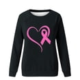 thumbnail image 4 of FcBaudy Hauts pour Femmes, Chemisiers et Chemises à Manches Longues à Col Rond, Chemises pour Femmes Prévention pour Femmes Col Rond Décontracté Imprimé Raglan Manches Longues T-Shirt à Col Rond Haut en polyester pour Femmes, 4 of 4