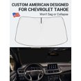 thumbnail image 2 of Parasol para Parabrisas Proadsy 2025 Mejorado para Chevrolet Tahoe, 2 of 9