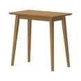 thumbnail image 3 of Plank+Beam Mid Century Modern Rectangular Side Table, Solid Wood End Table for Living Room, Pecan, 3 of 8