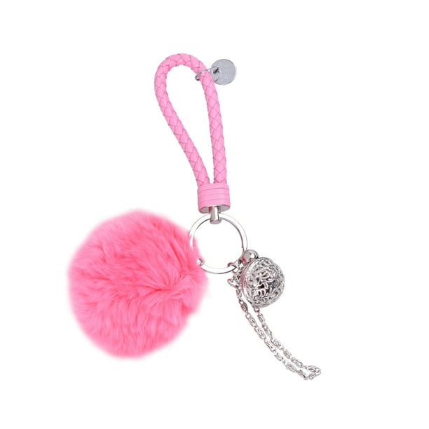 Plush Ball Keychain Fashion Keychain Accessory Hanging Key Rings Bag