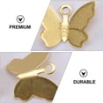 thumbnail image 5 of 100 piezas de pequeños dijes de mariposa para hacer aretes, colgantes y accesorios de joyería., 5 of 5