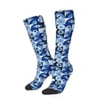 thumbnail image 2 of Balery Evil Eye Printed Novelty Socks Men's Women's Crew Socks Sports Socks Knee High Socks Cotton Socks Quirky and Cool Socks, 2 of 9