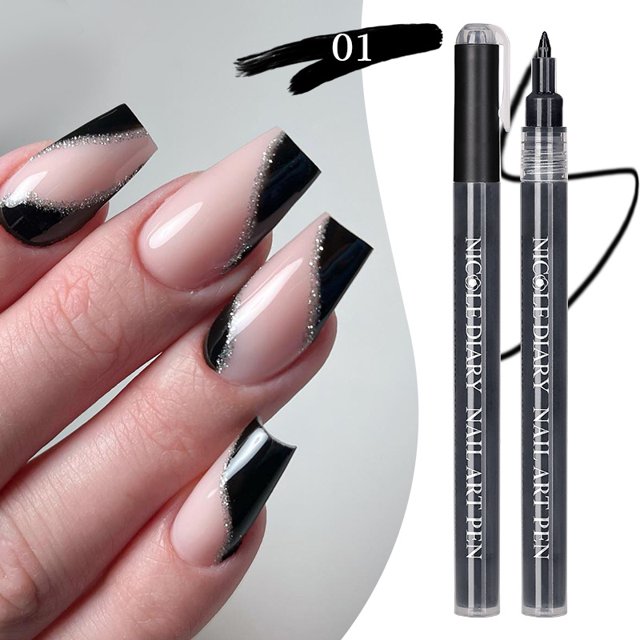 Pluma De Dibujo De Arte De Uñas Pintura Herramientas De Manicura 3D Esmalte Gao Jiahui unisex