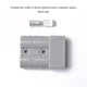 thumbnail image 5 of Kenally 2 juegos de montacargas 50A 600V conexiones enchufe terminales bipolares adaptadores que cubren polvo gris poste caravanas dobles Accesorios para vehículos recreativos Kenally VI018226-00B, 5 of 6