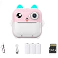 thumbnail image 1 of Kids Photo Camera 2.4Inch IPS Screen Child Camera Instant Print Video Recording Take Pictures Birthday Gift Pink (A), 1 of 5