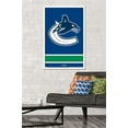 thumbnail image 2 of NHL Vancouver Canucks - Logo 21 Wall Poster, 22.375" x 34", Framed, 2 of 3