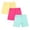 Yellow, variant on Ruyang 3 Pack Toddler Girls Cotton Shorts Wide Leg Loose Soft Elastic Waist Shorts Summer Cartwheel Biker Dress Dance Shorts