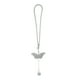 thumbnail image 1 of Accesorios de colgante para espejo retrovisor de coche con ala de metal y rhinestones, 1 Pcs, color AB, 1 of 1