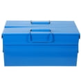 thumbnail image 1 of Herramienta de uso multiusos de 1 piezas Caja de almacenamiento de hierro doble capa Caja de herramientas plegables, 1 of 6