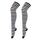 thumbnail image 2 of SAYOO Traje de guantes de medias para mujeres, calcetines rayados a través de la rodilla + guantes sin dedos SAYOO  moda, 2 of 7