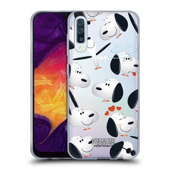 Head Case Designs Officially Licensed Peanuts Character Patterns Snoopy Soft Gel Case Compatible with Samsung Galaxy A50/A30s (2019)