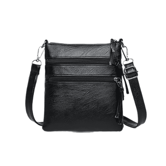 GASTROPOD 2026 New Small Purses for Women Crossbody,Stylish Leather Sling Bag for Women,Convenient Small Bags for Women with Multiple Zippered Compartments for Shopping,Travel,Daily Use,Errands