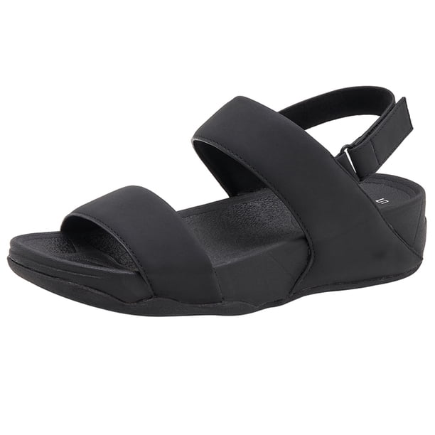 Sandalias de punta abierta para mujer, cómodas sandalias informales de suela gruesa para deportes al aire libre