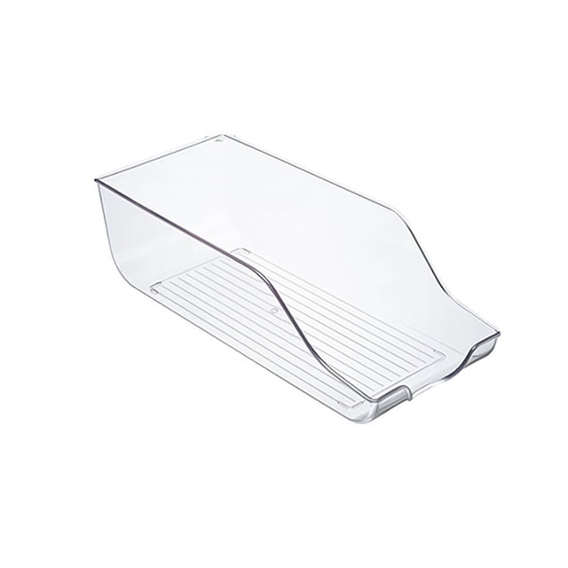 Bearachild Caja de almacenamiento para frigorífico, juego de bandejas para contenedores, estante para alimentos para frutas y verduras Almacenamiento y organización del hogar No.07