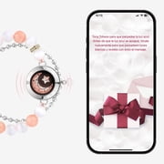 أساور TOTWOO لمسافات طويلة للأزواج ، سوار الاهتزاز والإضاءة ، هدايا العلاقات الطويلة في Montain & Sea لصديقة الصديق