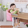 thumbnail image 4 of Bamboo Baby Footrest Compatible With Fast Table Chair Adjustable Highchair Foot Support (1pcs ), 4 of 9