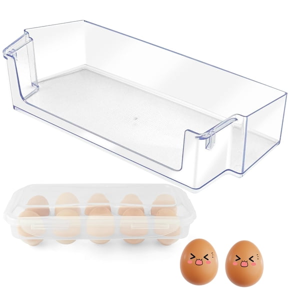 W11239961 W10900538 Door Shelf Bin Compatible for Whirlpool Refrigerator Door Shelf/Whirlpool Fridge Door Shelves/Whirlpool Fridge Door Shelf Bin by