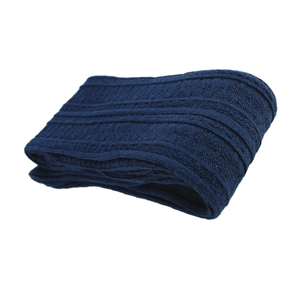 Sonducket 1 par de medias altas hasta el muslo de invierno JK sobre la rodilla estilo pijo calcetín de ganchillo botas medias calentadores de piernas Medias Armada Sonducket AP009902-06