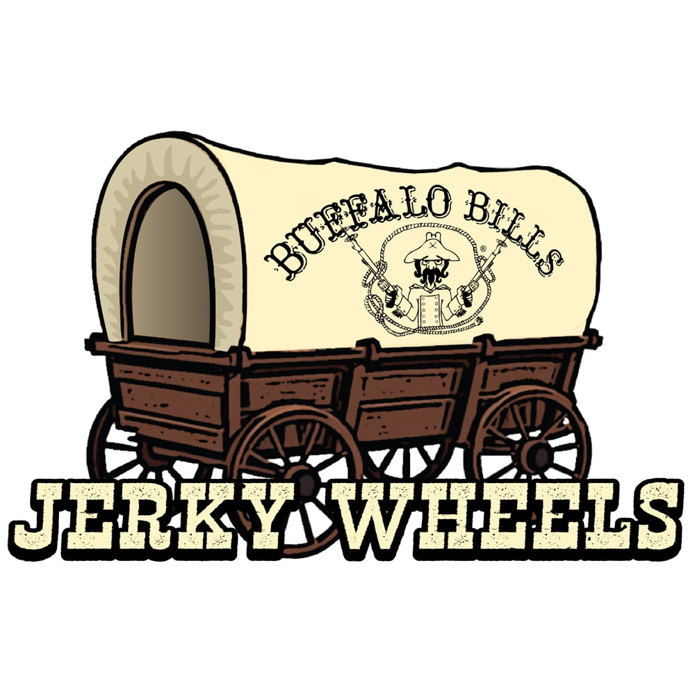 Buffalo Bills Sweet & Spicy Beef Jerky Wheels (Circles) - Two 16oz Packs