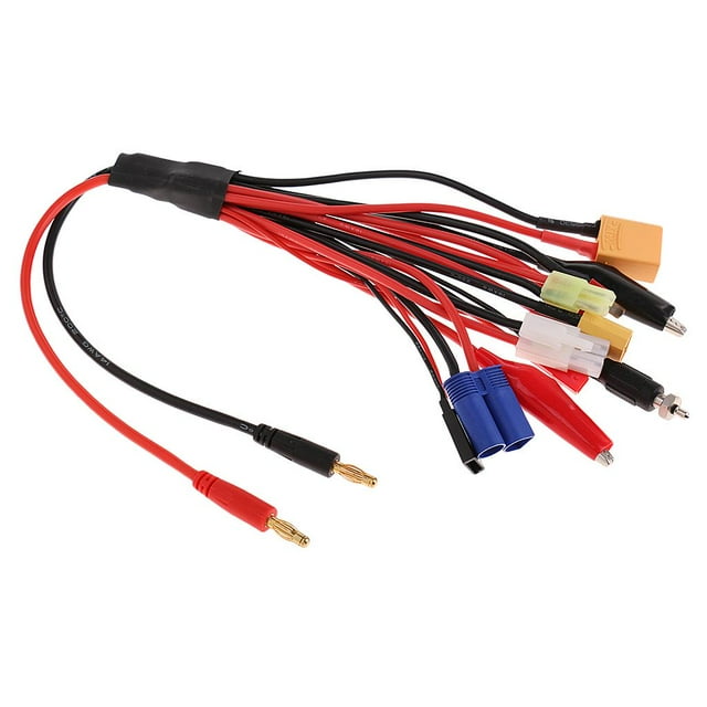 Cable de Carga Scale Multifunción XT60 XT90 JR Power Fuente de Alimentación CUTICAT Cable de carga multifuncional