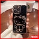 thumbnail image 3 of MODU Carcasa 6D Funda De Lujo Lindo Gato De Dibujos Animados Espejo Cosmético Soporte Cubierta , Adecuado Para XiaoMi POCO F3 M3 X3 NFC X4 M4 X5 Redmi Note 12 11 10 PROPhone, 3 of 4